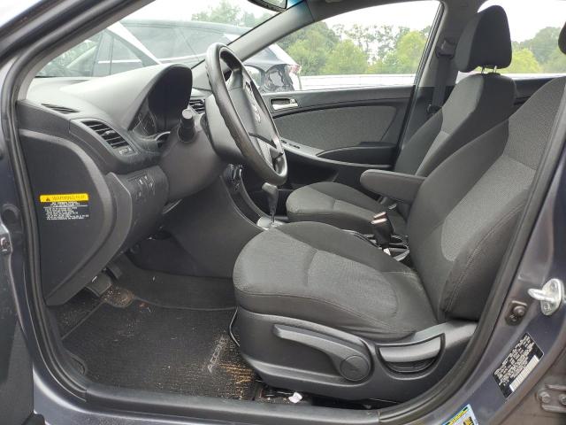 KMHCT5AE5DU086590 - 2013 HYUNDAI ACCENT GLS GRAY photo 7