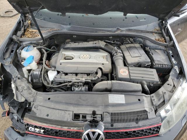 WVWHD7AJ7CW175449 - 2012 VOLKSWAGEN GTI CHARCOAL photo 11
