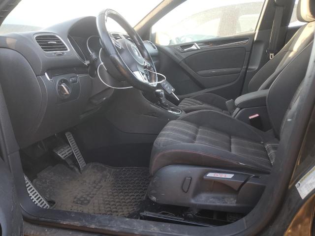 WVWHD7AJ7CW175449 - 2012 VOLKSWAGEN GTI CHARCOAL photo 7