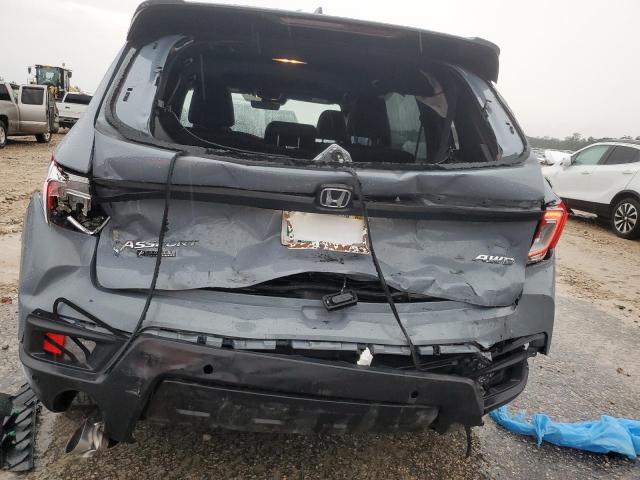 5FNYF8H57PB010844 - 2023 HONDA PASSPORT EXL أزرق صورة 6