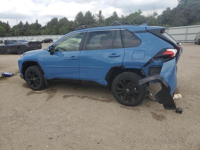 JTM16RFV6ND062903 - 2022 TOYOTA RAV4 SE 蓝色 照片 2