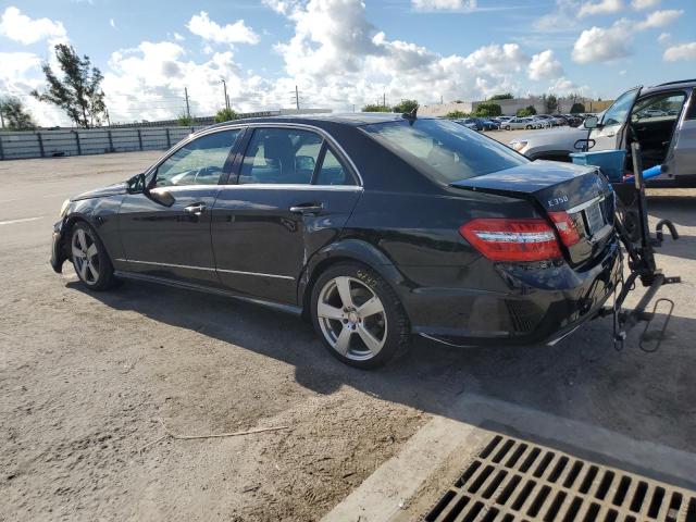 WDDHF8HB2AA145600 - 2010 MERCEDES-BENZ E350 350 4MATIC BLACK photo 2