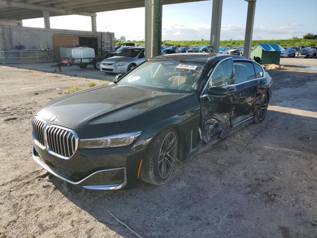 WBA7U2C01NCH51334 - 2022 BMW 750 XI BLACK photo 1