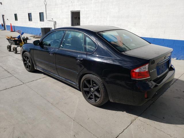 4S3BL626187225521 - 2008 SUBARU LEGACY 2.5I LIMITED BLACK photo 2