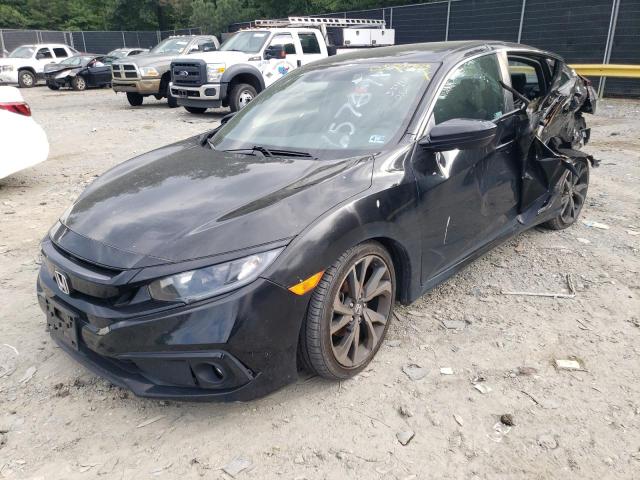 2HGFC2F86LH595223 - 2020 HONDA CIVIC SPORT BLACK photo 1