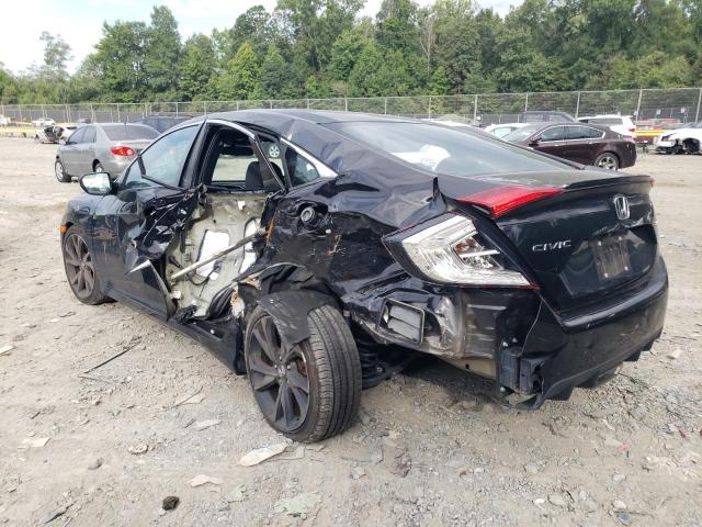 2HGFC2F86LH595223 - 2020 HONDA CIVIC SPORT BLACK photo 2