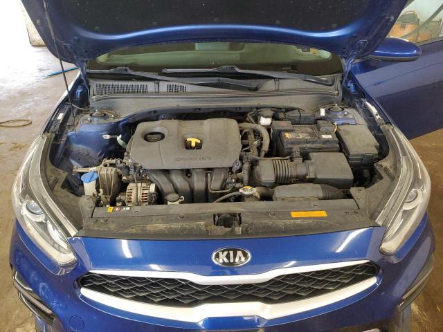 3KPF24AD6KE010734 - 2019 KIA FORTE FE 蓝色 照片 11