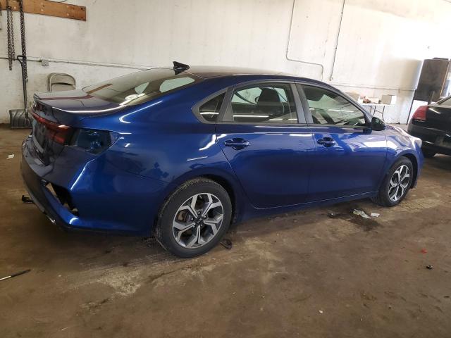 3KPF24AD6KE010734 - 2019 KIA FORTE FE 蓝色 照片 3