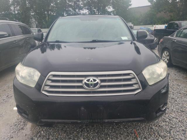 JTEES41A092131540 - 2009 TOYOTA HIGHLANDER BLACK photo 5