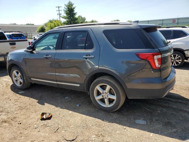 1FM5K8D8XGGA81701 - 2016 FORD EXPLORER XLT CHARCOAL photo 2