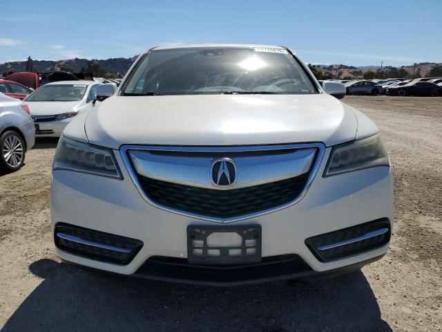 5FRYD3H64EB009308 - 2014 ACURA MDX TECHNOLOGY Blanc photo 5