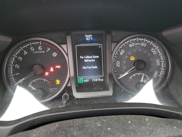 3TMBZ5DN6NM035308 - 2022 TOYOTA TACOMA DOUBLE CAB ვერცხლისფერი ფოტო 9