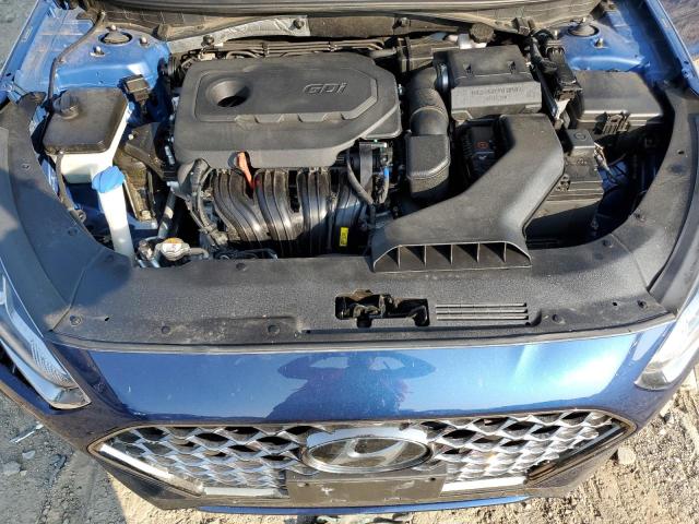 5NPE34AF4JH700129 - 2018 HYUNDAI SONATA SPORT ლურჯი ფოტო 11