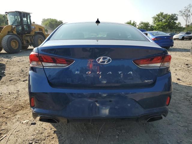 5NPE34AF4JH700129 - 2018 HYUNDAI SONATA SPORT ლურჯი ფოტო 6