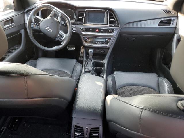 5NPE34AF4JH700129 - 2018 HYUNDAI SONATA SPORT ლურჯი ფოტო 8