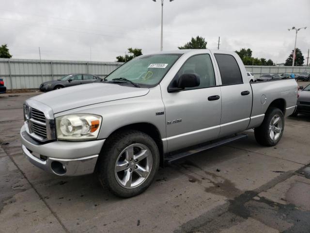 1D7HA18278J177958 - 2008 DODGE RAM 1500 ST SILVER photo 1