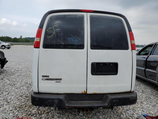 1GCFH154581213455 - 2008 CHEVROLET EXPRESS G1 WHITE photo 6