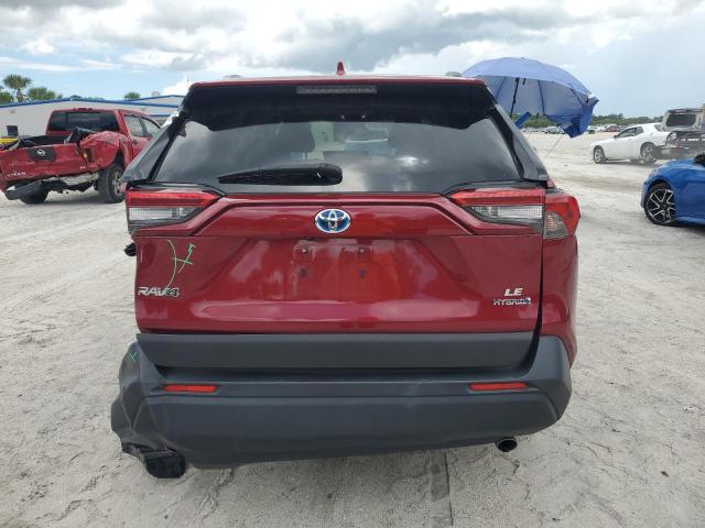 JTMLWRFV0PD575186 - 2023 TOYOTA RAV4 LE أحمر صورة 6