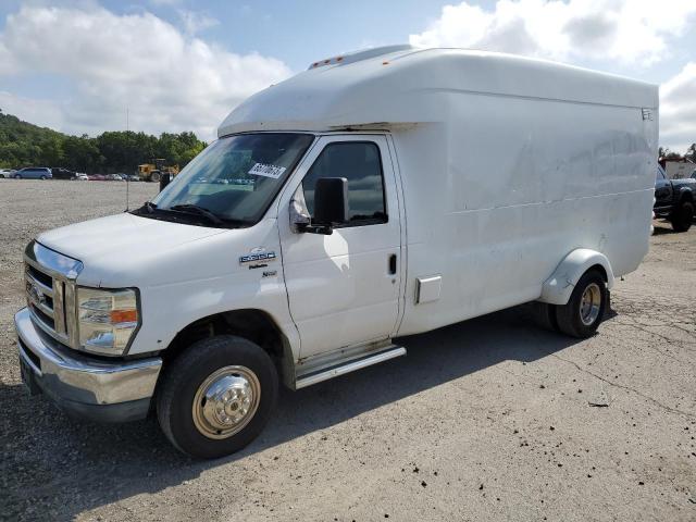 1FDWE3FLXBDA46313 - 2011 FORD ECONOLINE E350 SUPER DUTY CUTAWAY VAN WHITE photo 1