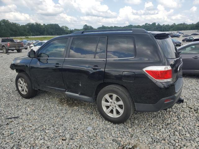 5TDZA3EH3DS033887 - 2013 TOYOTA HIGHLANDER BASE Schwarz Foto 2