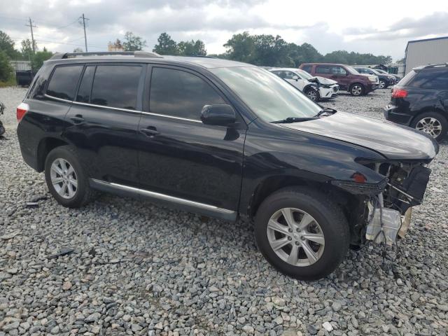 5TDZA3EH3DS033887 - 2013 TOYOTA HIGHLANDER BASE Schwarz Foto 4
