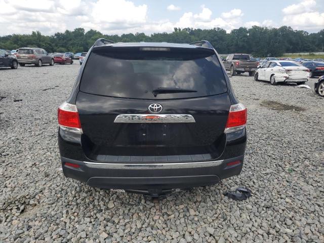 5TDZA3EH3DS033887 - 2013 TOYOTA HIGHLANDER BASE Schwarz Foto 6