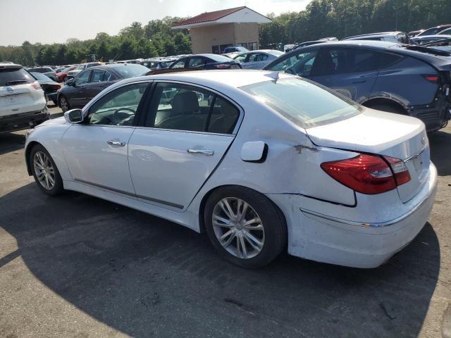 KMHGC4DD5DU257630 - 2013 HYUNDAI GENESIS 3.8L WHITE photo 2