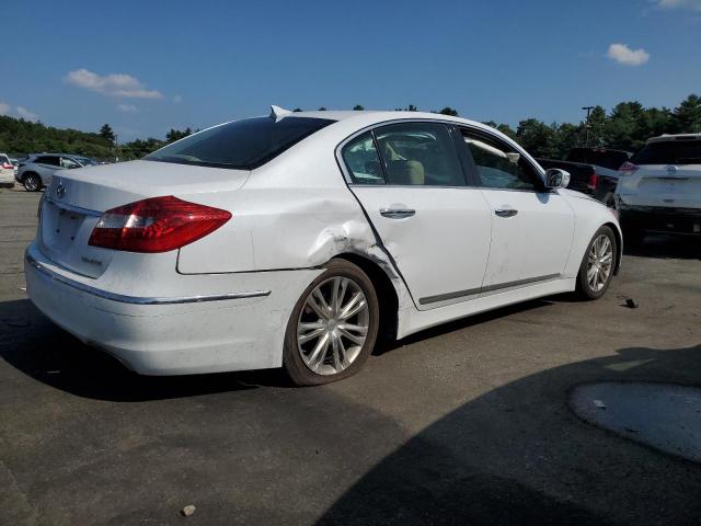 KMHGC4DD5DU257630 - 2013 HYUNDAI GENESIS 3.8L WHITE photo 3