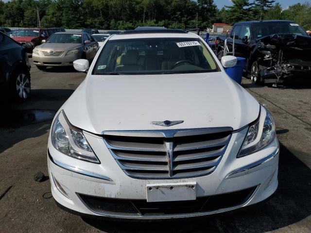 KMHGC4DD5DU257630 - 2013 HYUNDAI GENESIS 3.8L WHITE photo 5