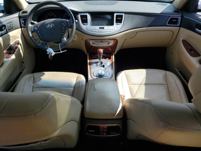 KMHGC4DD5DU257630 - 2013 HYUNDAI GENESIS 3.8L WHITE photo 8