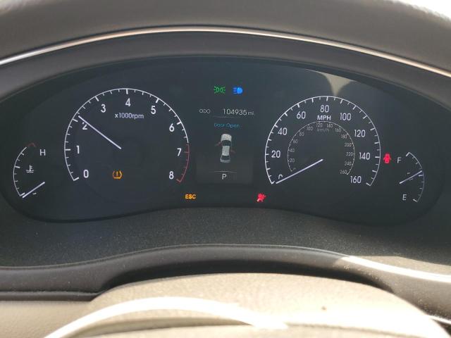 KMHGC4DD5DU257630 - 2013 HYUNDAI GENESIS 3.8L WHITE photo 9