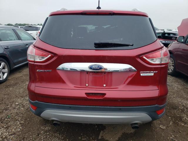 1FMCU0J95FUA98762 - 2015 FORD ESCAPE TITANIUM RED photo 6