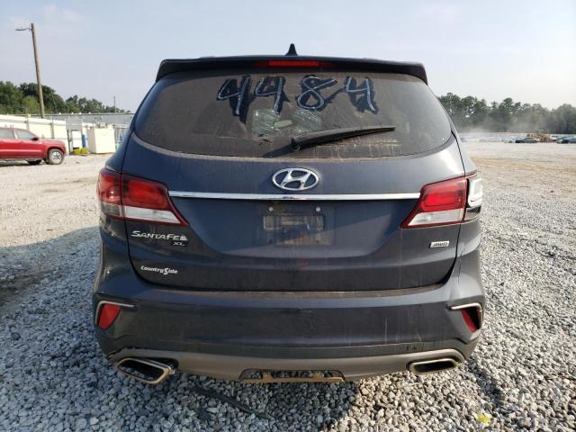 KM8SMDHF4KU304484 - 2019 HYUNDAI SANTA FE X SE BLUE photo 6