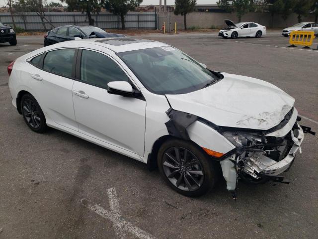 19XFC1F78ME209334 - 2021 HONDA CIVIC EXL თეთრი ფოტო 4