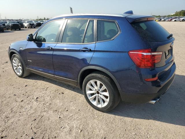 5UXWZ7C57H0V86268 - 2017 BMW X3 SDRIVE28I BLUE photo 2
