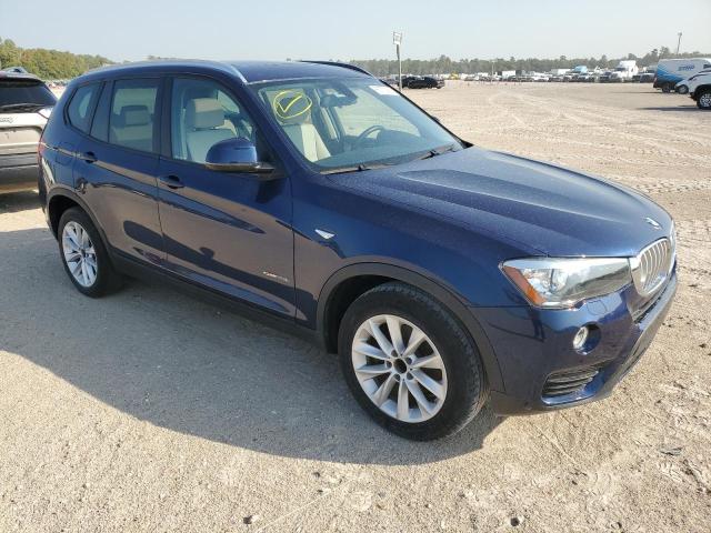 5UXWZ7C57H0V86268 - 2017 BMW X3 SDRIVE28I BLUE photo 4