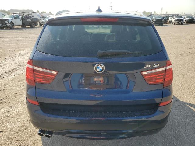 5UXWZ7C57H0V86268 - 2017 BMW X3 SDRIVE28I BLUE photo 6
