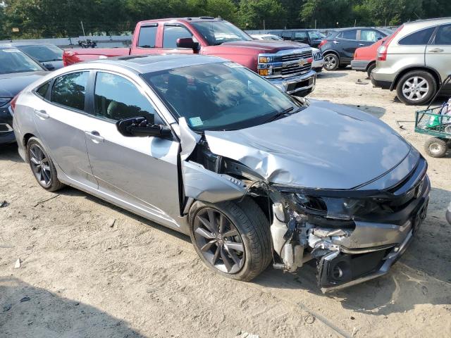19XFC1F71LE214891 - 2020 HONDA CIVIC EXL 银色 照片 4