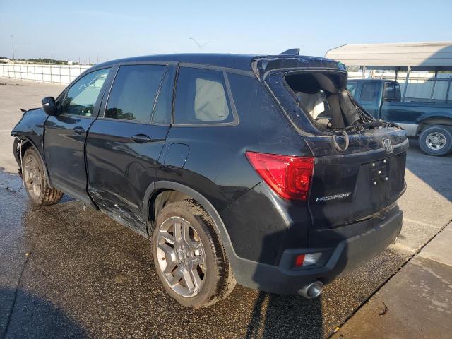 5FNYF8H58NB018111 - 2022 HONDA PASSPORT EXL შავი ფოტო 2