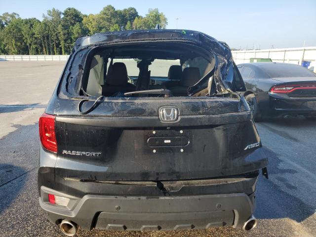 5FNYF8H58NB018111 - 2022 HONDA PASSPORT EXL შავი ფოტო 6