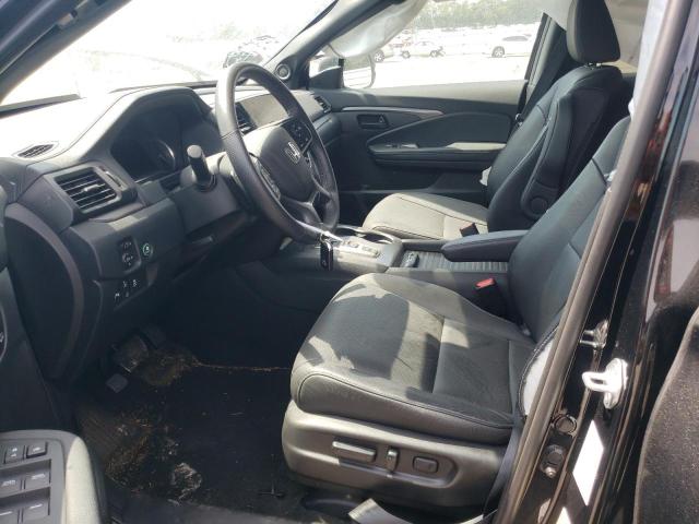 5FNYF8H58NB018111 - 2022 HONDA PASSPORT EXL შავი ფოტო 7