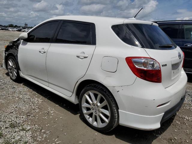 2T1GE40EX9C001226 - 2009 TOYOTA COROLLA MA XRS WHITE photo 2