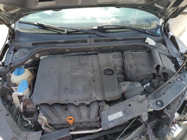 3VWDP7AJ1DM392628 - 2013 VOLKSWAGEN JETTA SE ნაცრისფერი ფოტო 11