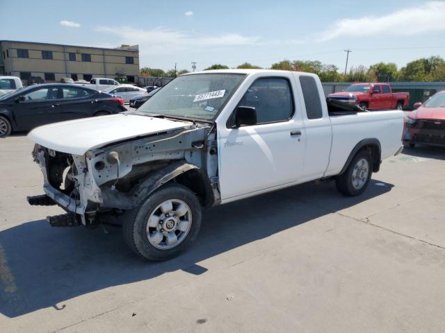 1N6DD26S3YC309401 - 2000 NISSAN FRONTIER KING CAB XE WHITE photo 1