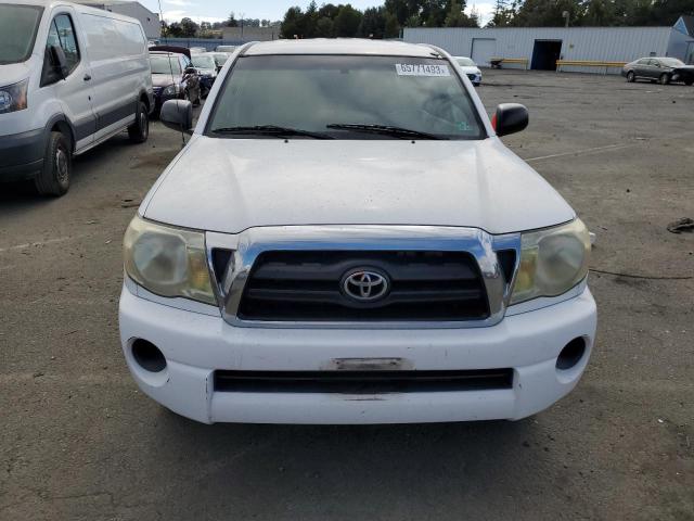 5TETX22N78Z573972 - 2008 TOYOTA TACOMA ACCESS CAB თეთრი ფოტო 5