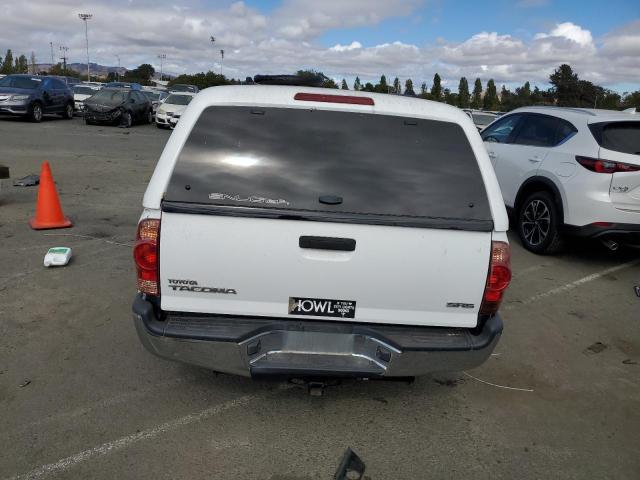 5TETX22N78Z573972 - 2008 TOYOTA TACOMA ACCESS CAB თეთრი ფოტო 6