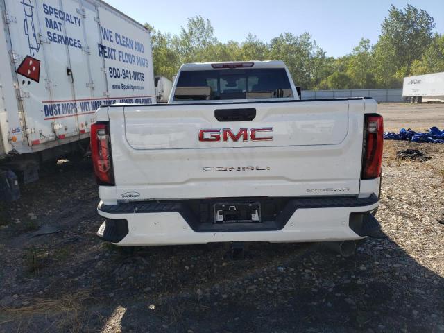 1GT49WEY8RF136430 - 2024 GMC SIERRA K3500 DENALI WHITE photo 6