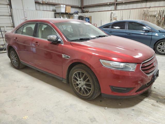 1FAHP2F87DG208693 - 2013 FORD TAURUS LIMITED RED photo 4