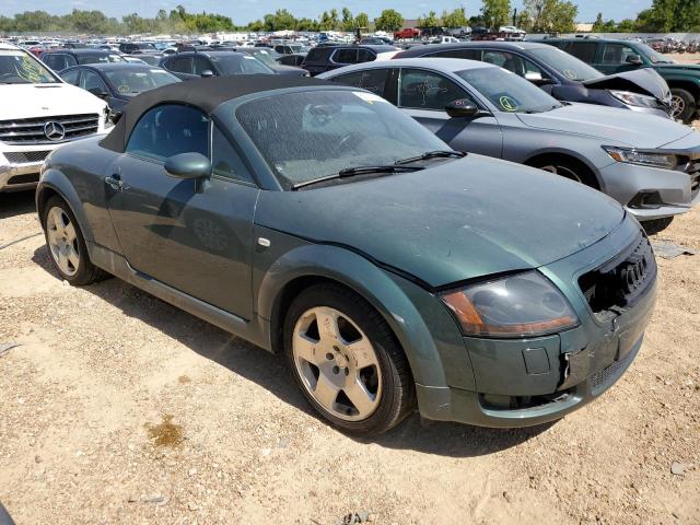 TRUUT28N511007693 - 2001 AUDI TT QUATTRO GREEN photo 4