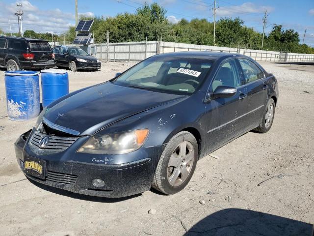 JH4KB16555C014895 - 2005 ACURA RL GRAY photo 1